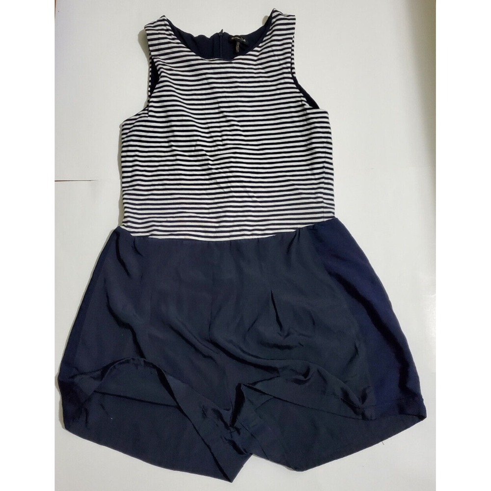 Masimmo Dutti Sleeveless Dress/Shorts Sz US2 Designed in Spain Made in Portugal